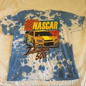 Forever 21 Nascar Tie Dye Graphic T-Shirt